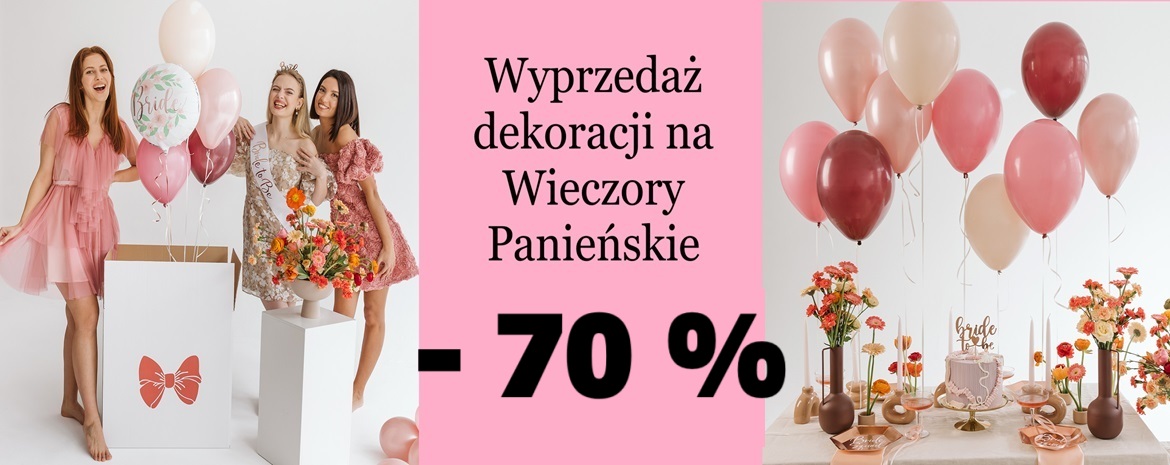 Wieczory Panieńskie - 50%